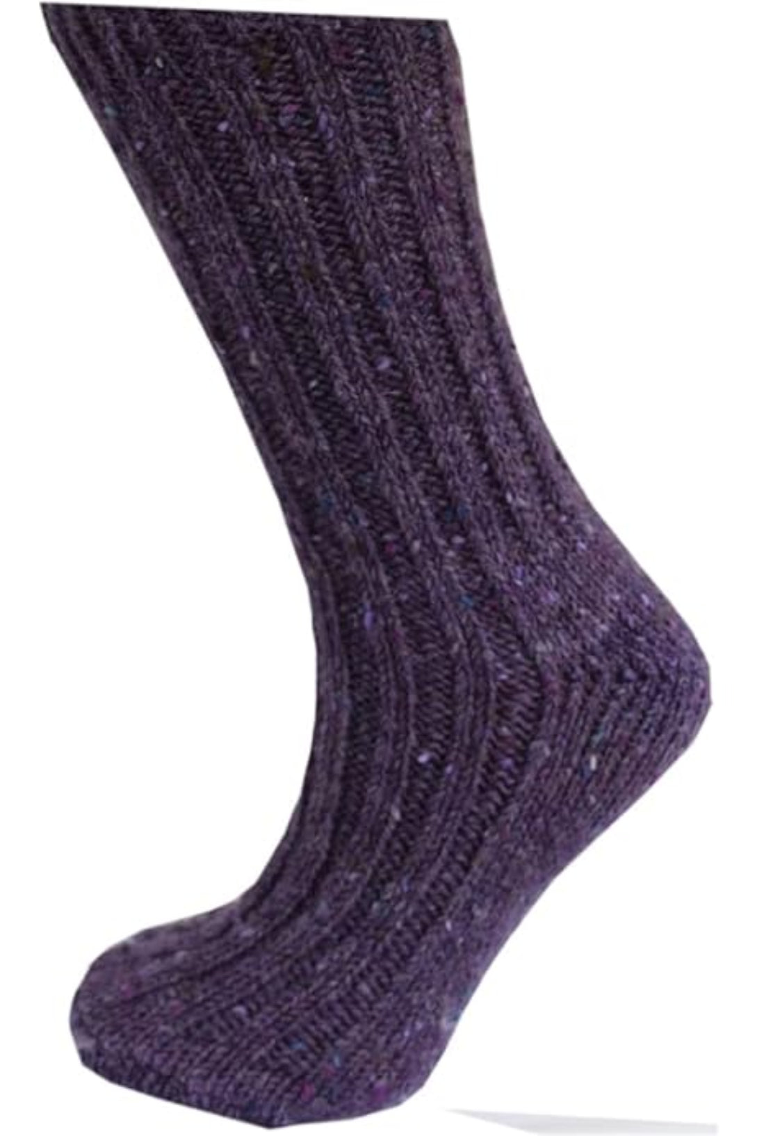 Grange Craft 100% Donegal wool Purple fleck