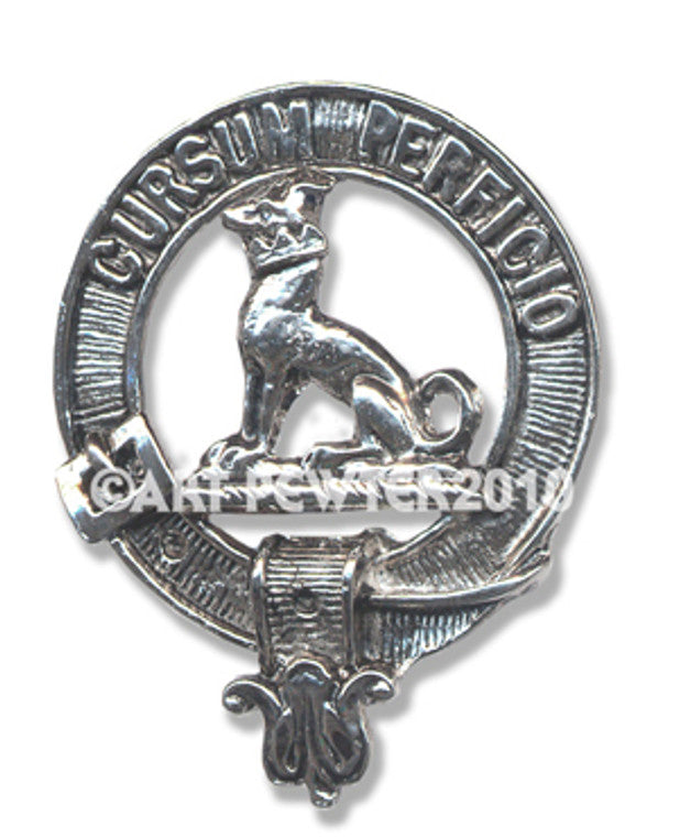 Art Pewter | Clan Cap Badge