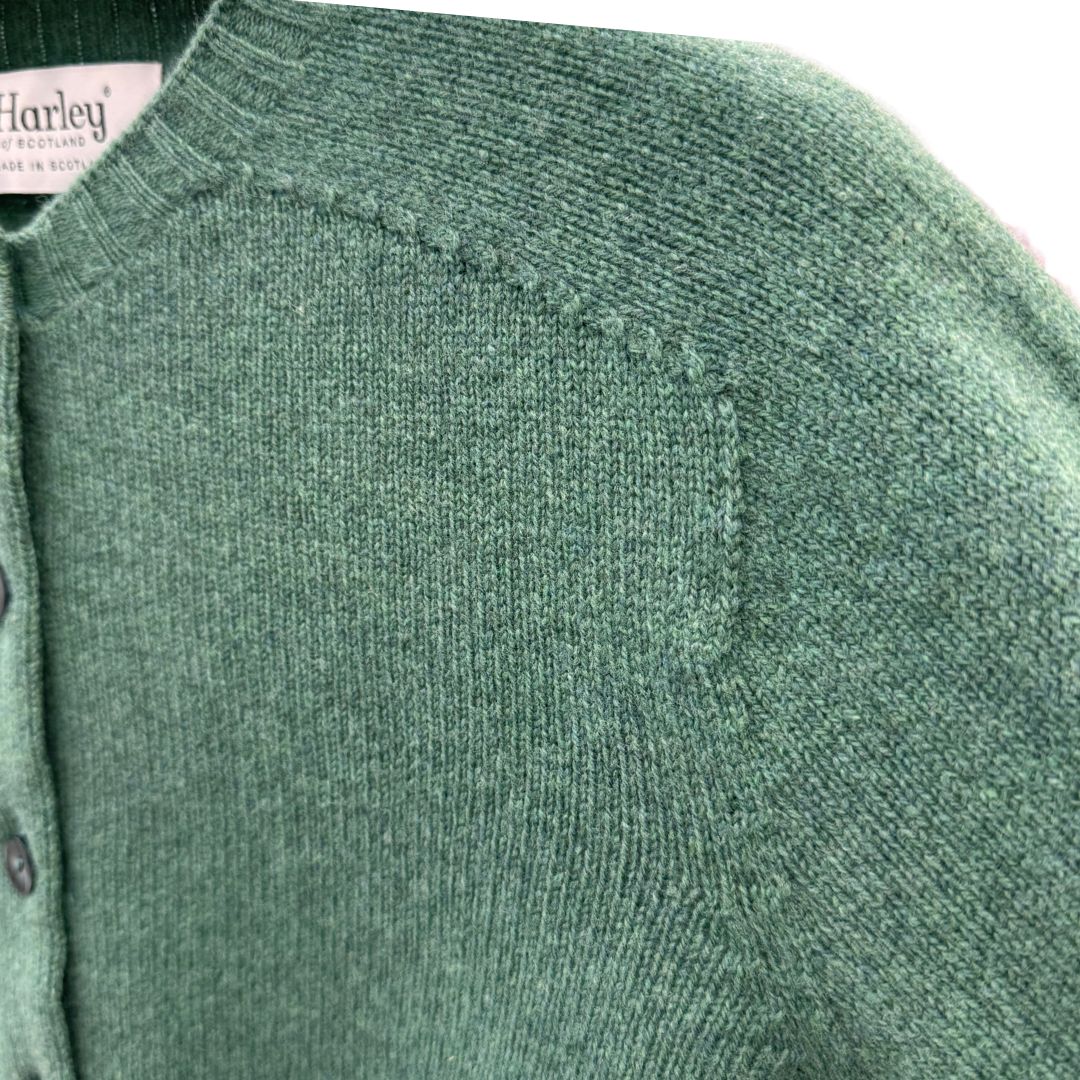 Harley of Scotland | Superfine Lambswool Cardigan - Strath
