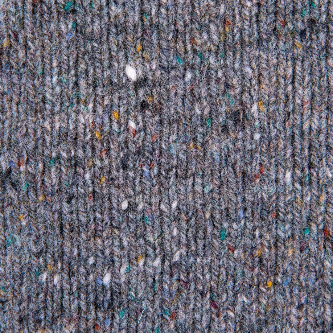 Harley of Scotland | Glenugie Cropped Crew Neck Sweater - St Kilda