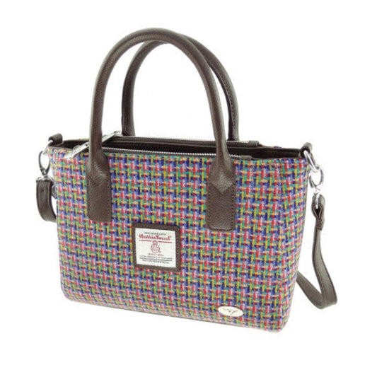 Harris Tweed | Brora Small Tote - Jazzy Weave