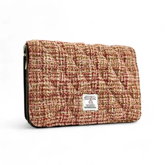 Harris Tweed | Quilt Shoulder Bag | Maple
