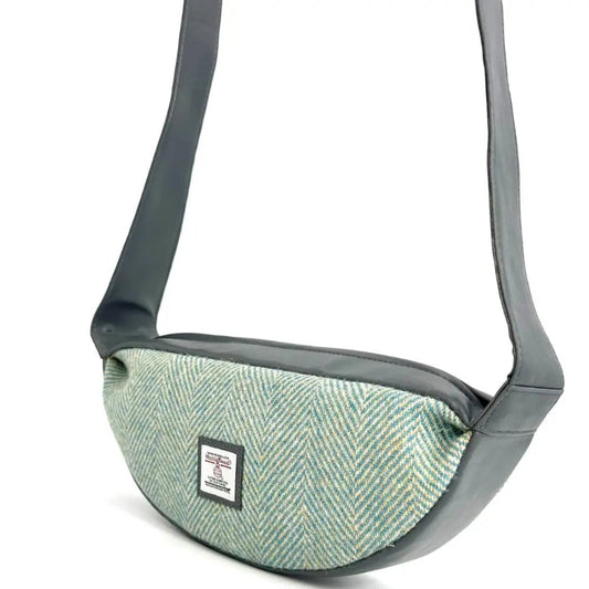 Harris Tweed | Sling Bag | Turquoise