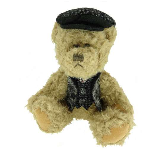 Harris Tweed | Teddy Bear - Black & Grey Tweeds