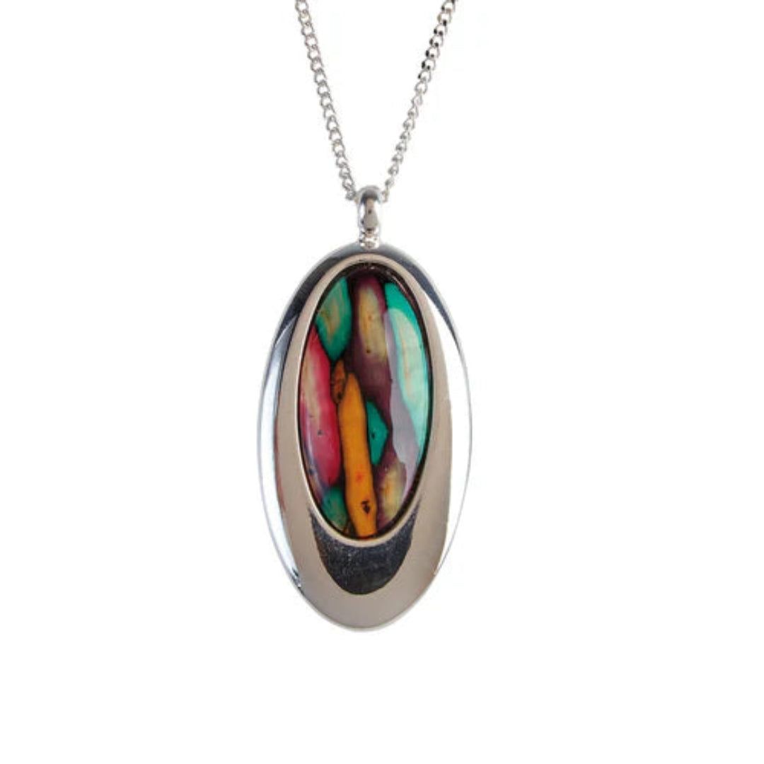 Heathergems | Oval Pendant | The Scottish Company Toronto