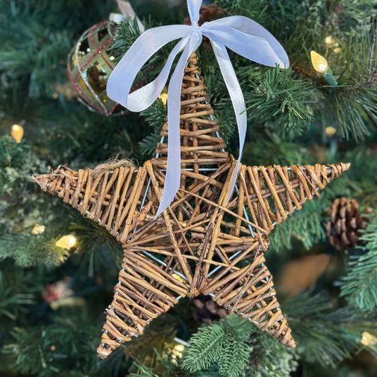 Willow Star Ornament