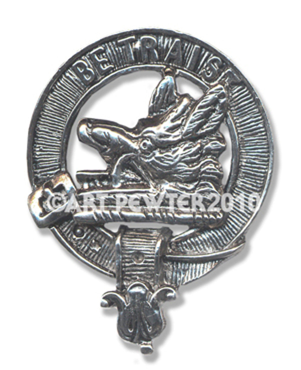 Art Pewter | Clan Cap Badge