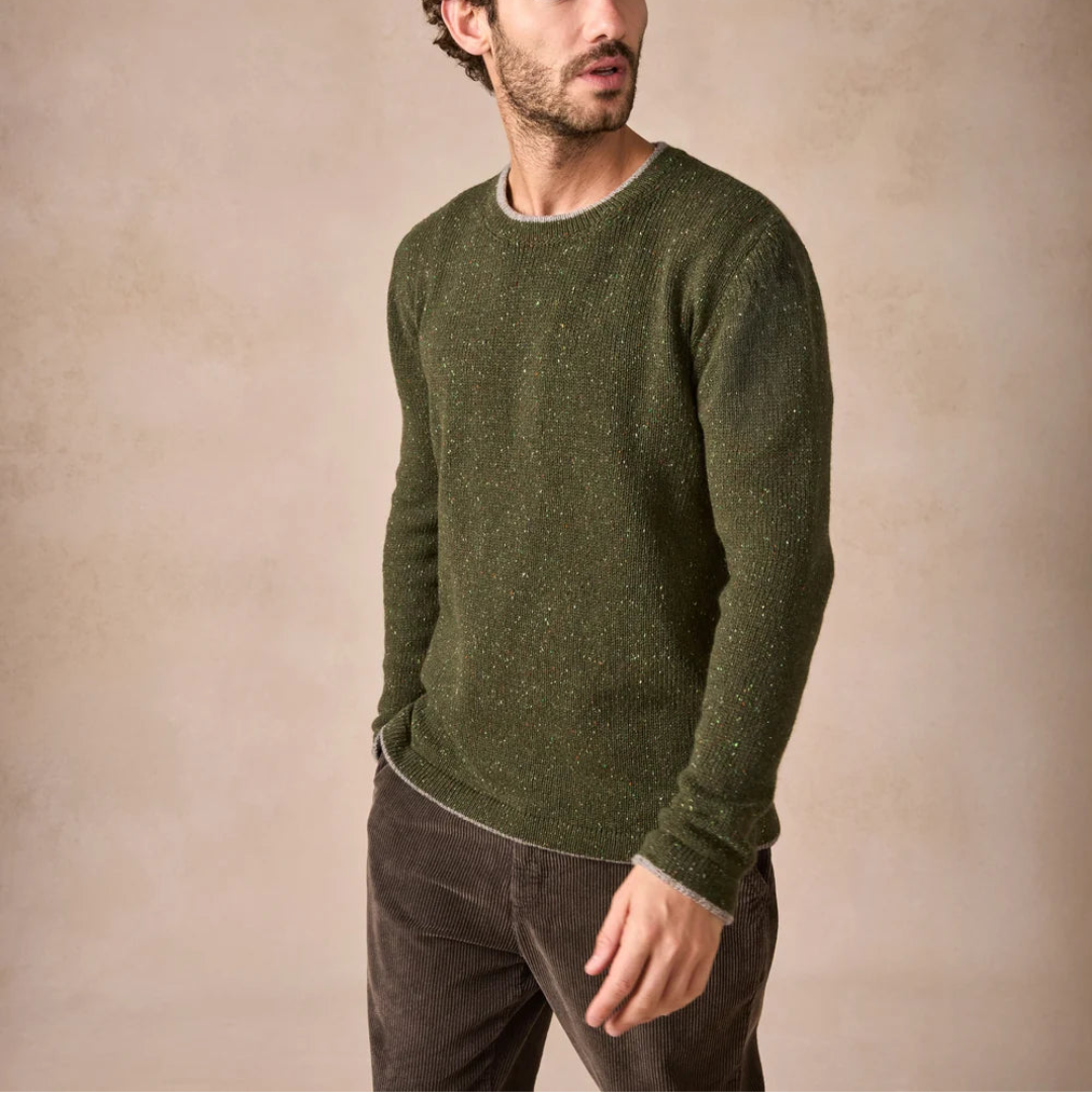 Irelands Eye | Newstone Sweater - Loden