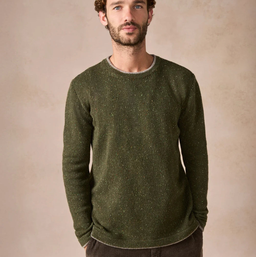 Irelands Eye | Newstone Sweater - Loden