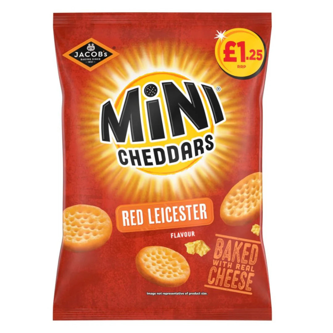 Jacob's | Mini Cheddars - Red Leicester