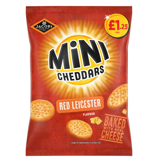 Jacob's | Mini Cheddars - Red Leicester