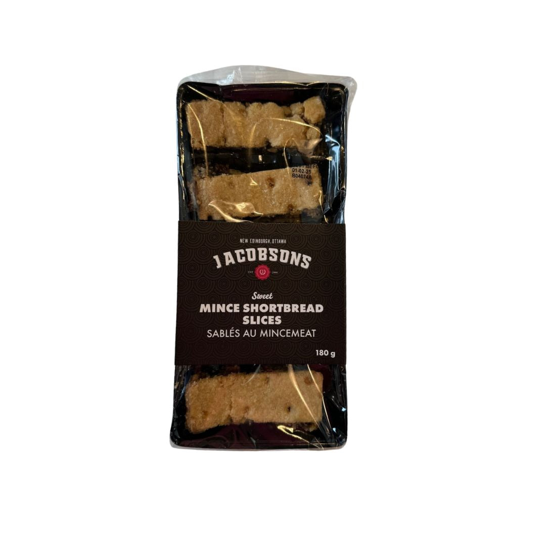 Jacobsons | Sweet Fruit Mince Shortbread Slices - 180g