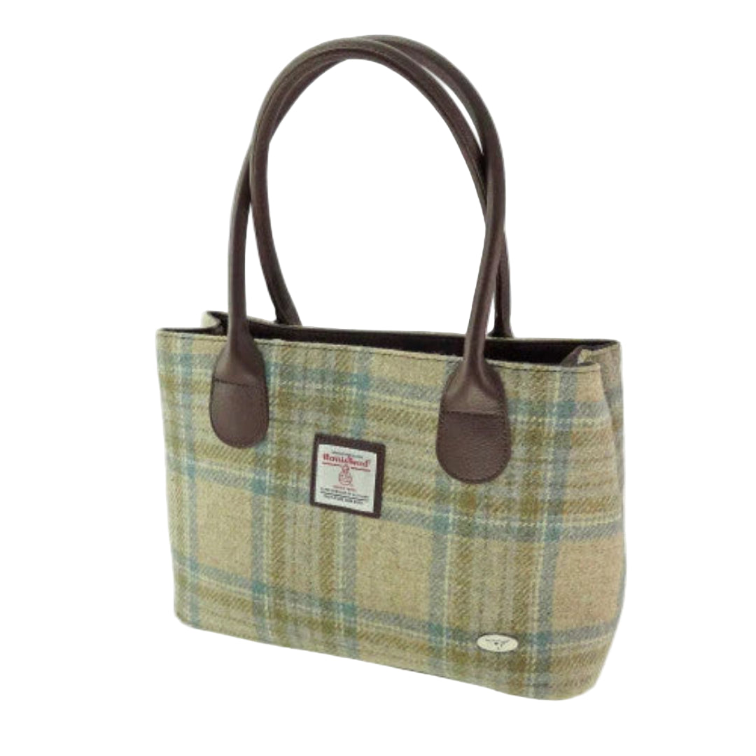 Harris Tweed | Cassley Handbag - Faded Green Stewart