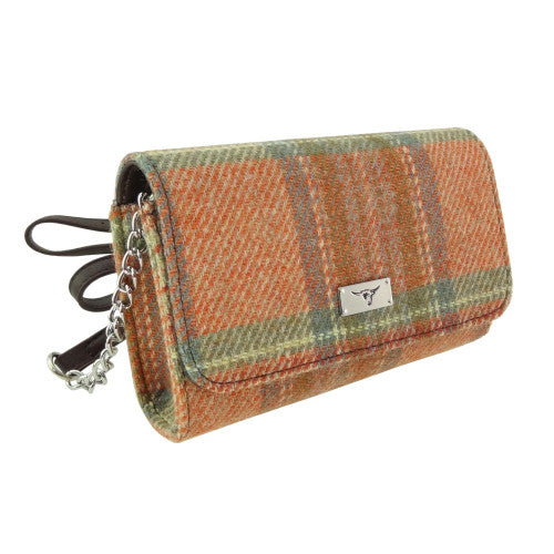 Harris Tweed | Strathy Handbag - Pale Orange Stewart