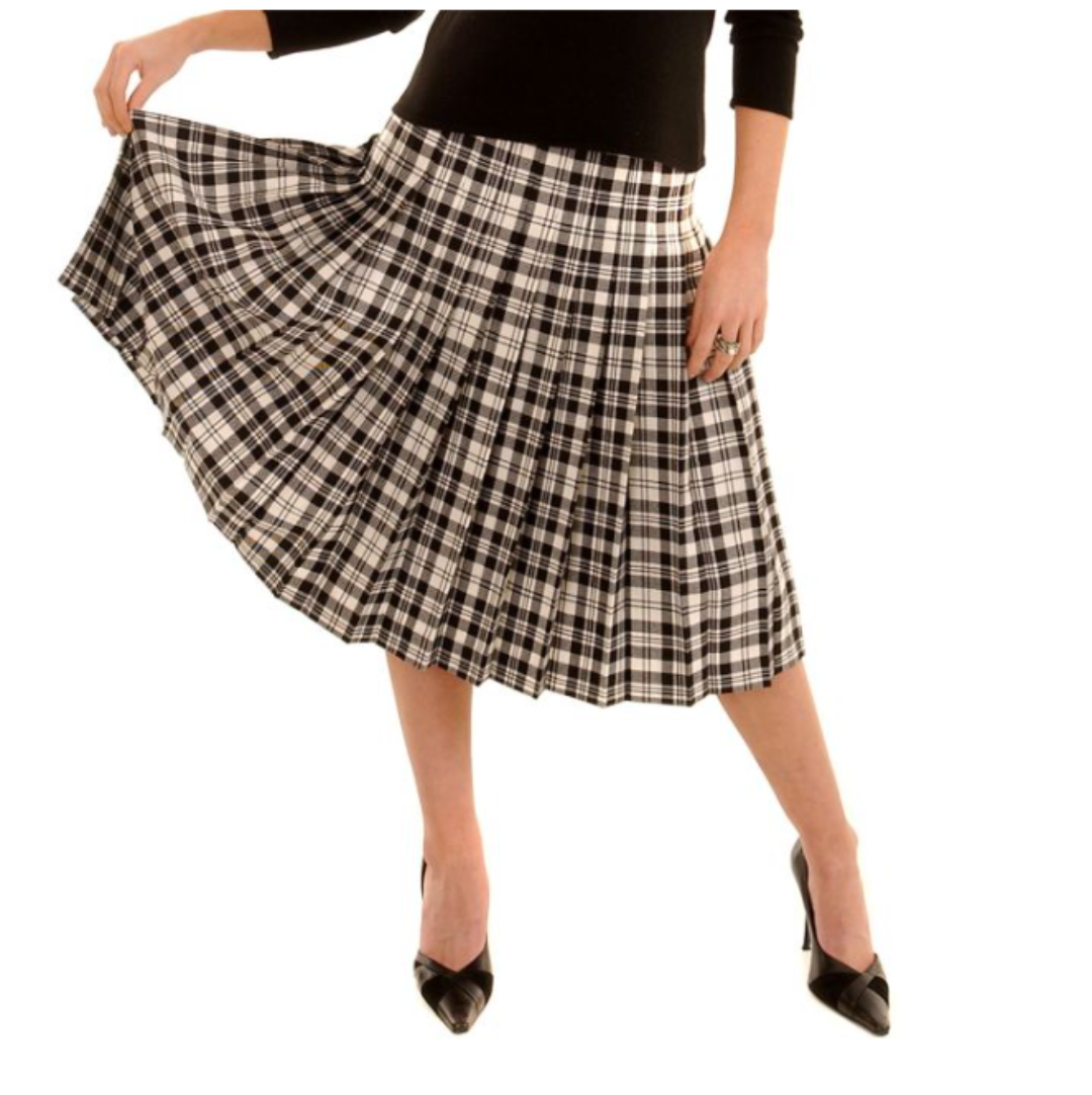Ladies Tartan Fiona Skirt | Made to Order | Starting From $419