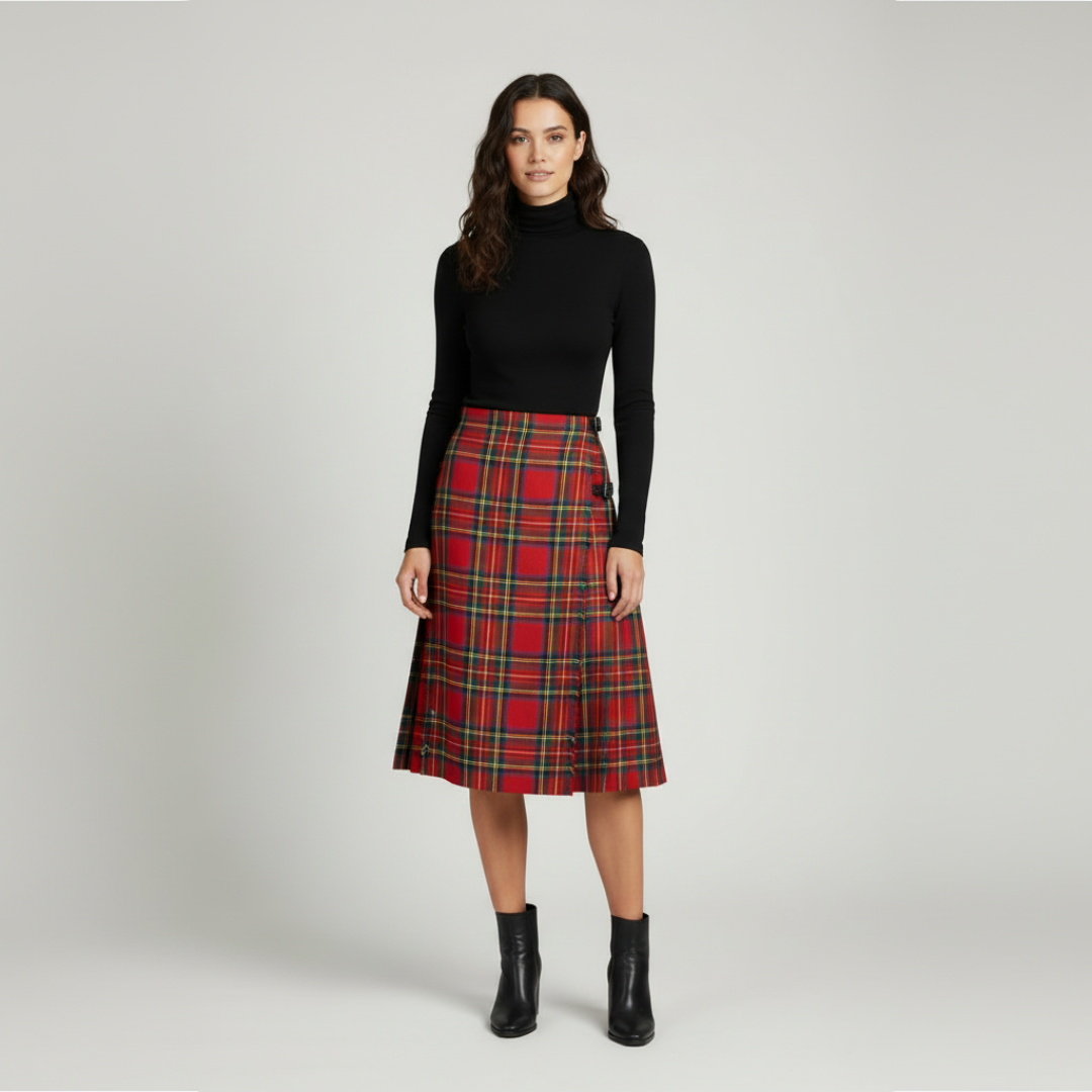 Ladies Tartan Kilted Skirt | Made to Order | Starting From $379