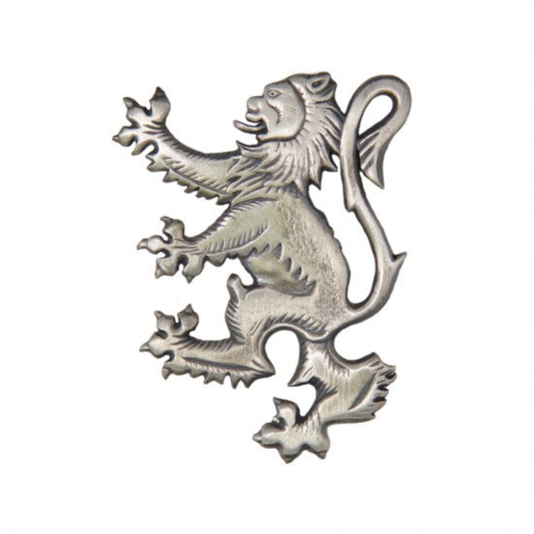 Lion Rampant Kilt Pin antique finish