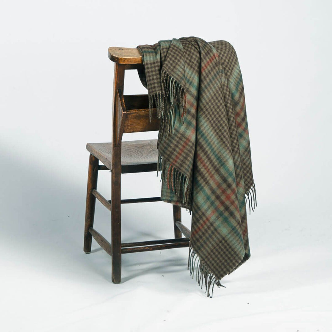 Lochcarron | Tartan Lambswool Blanket - Forth Weathered