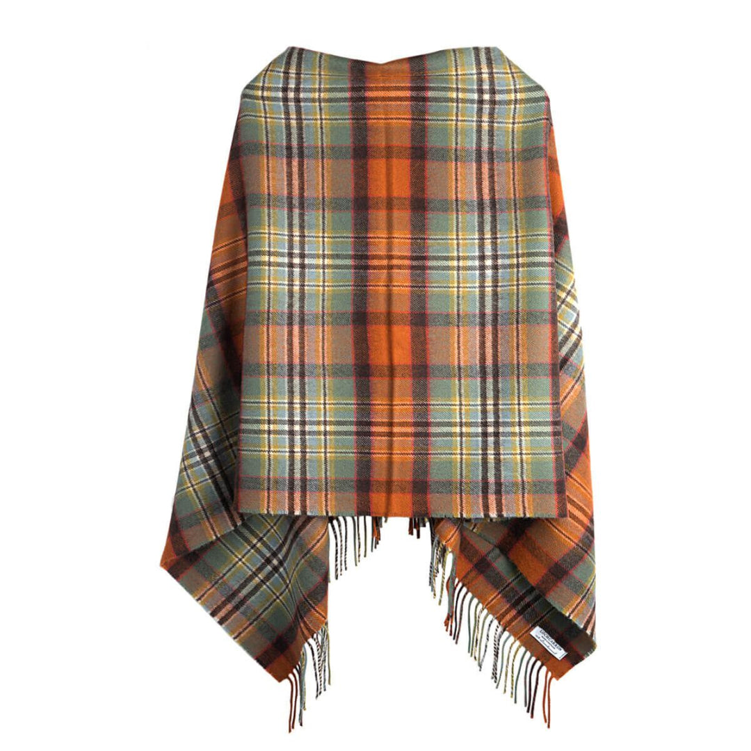 Lochcarron | Tartan Lambswool Wrap - Dundee Old Weathered