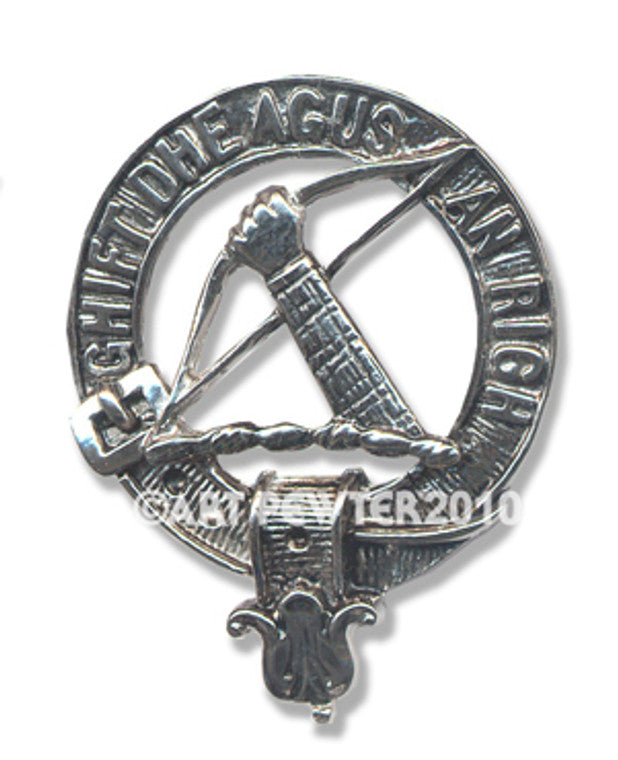 Art Pewter | Clan Cap Badge