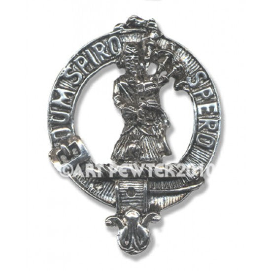 Art Pewter | Clan Cap Badge