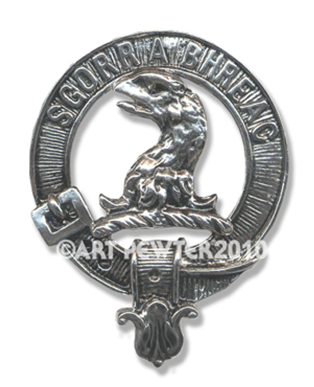 Art Pewter | Clan Cap Badge