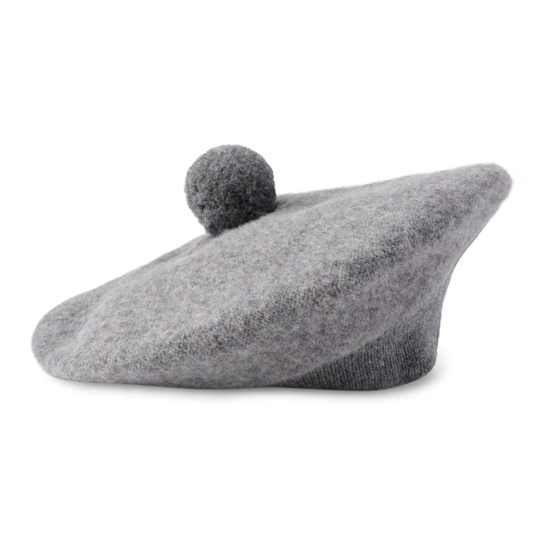 Mackie of Scotland | Beret Tam - Grey Mix