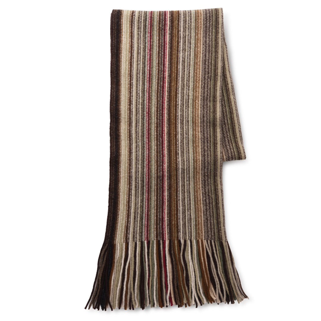Mackie of Scotland | Dee Scarf - Brown Multi