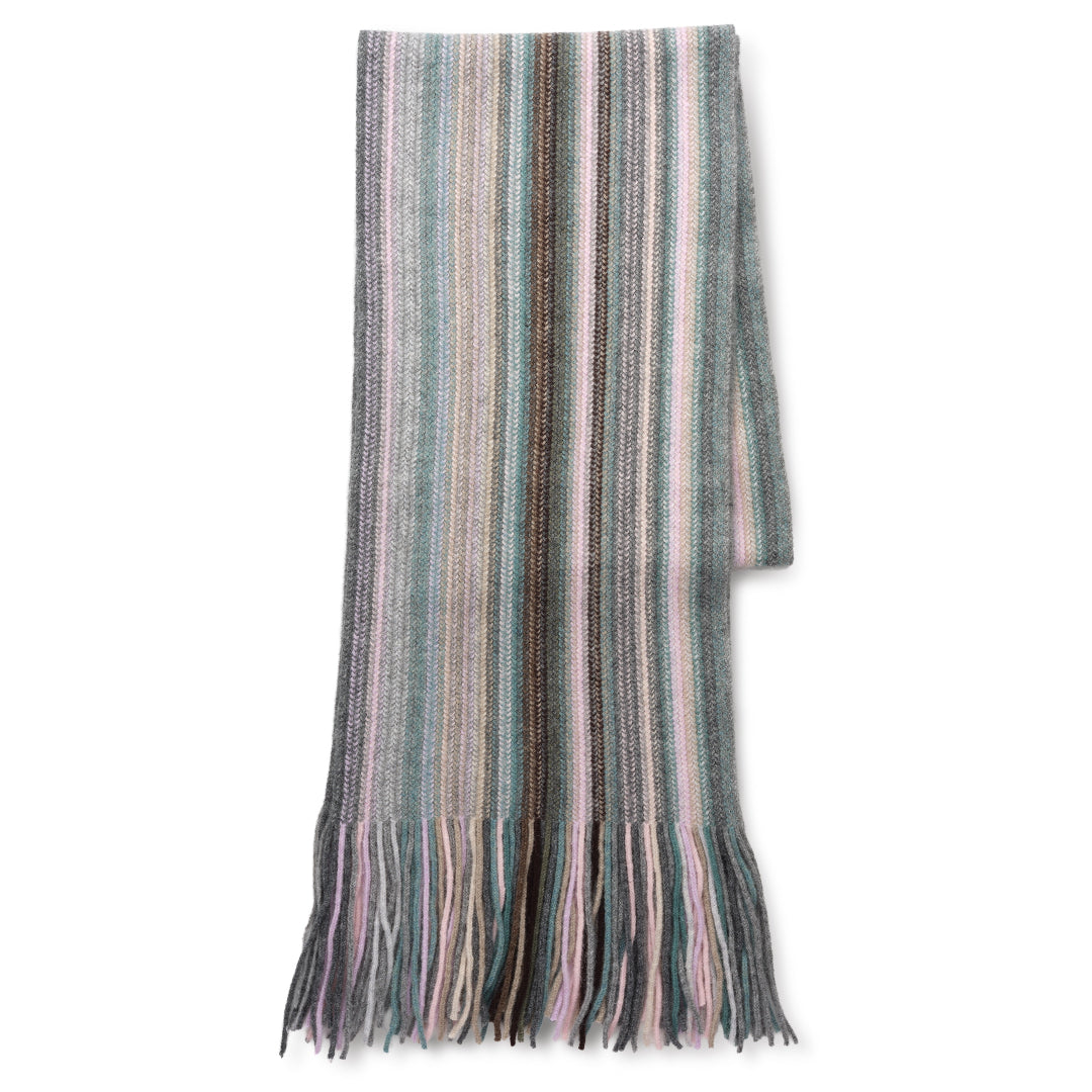 Mackie of Scotland | Dee Scarf - Pink Multi