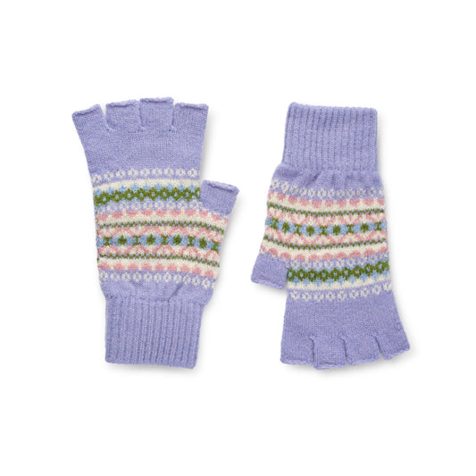 Mackie of Scotland | Kerse Gloves- Fair Isle Mauve