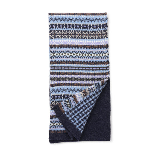 Mackie of Scotland | Kerse Scarf - Fair Isle Blue