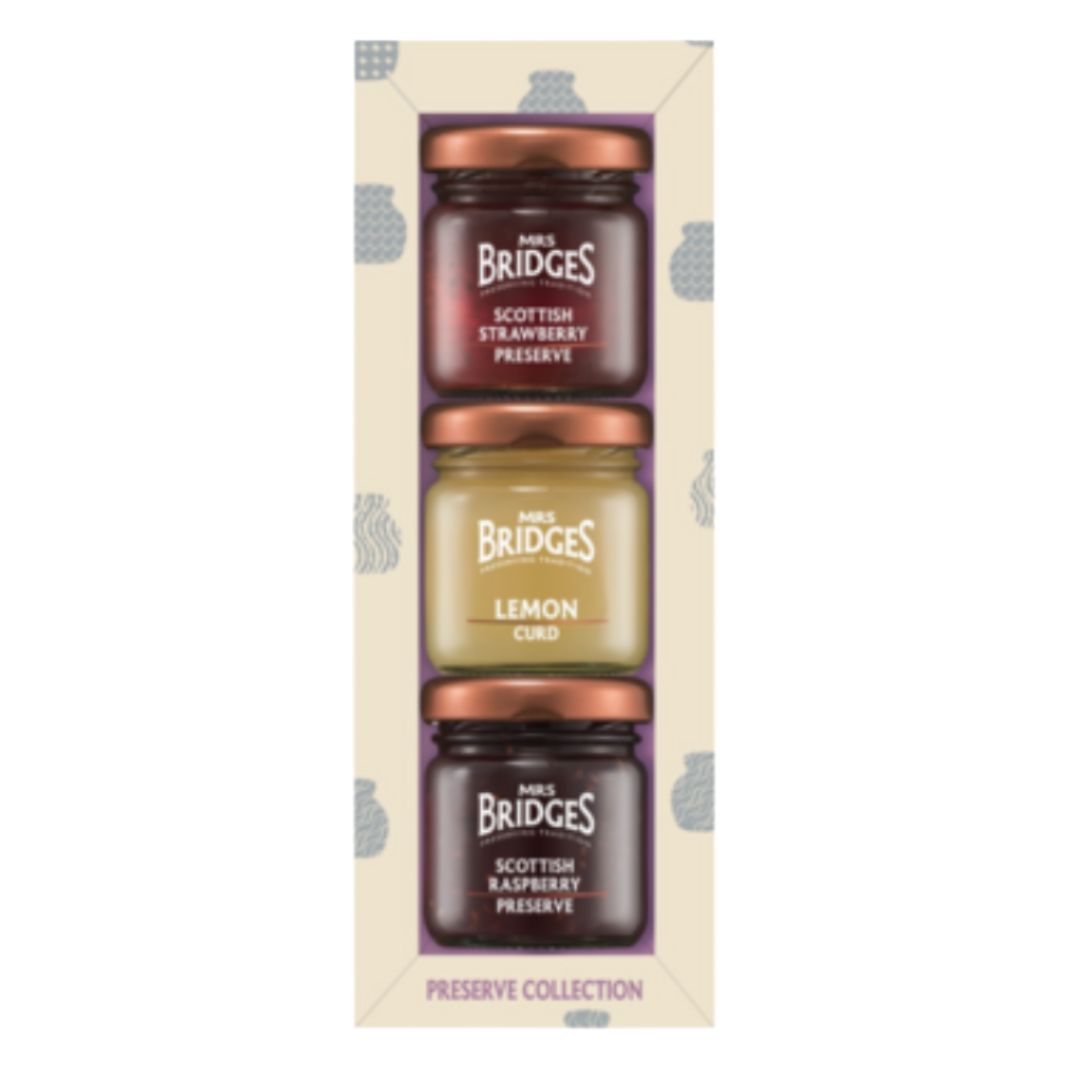 Mrs. Bridges | Mini preserve Gift Box 3x42g