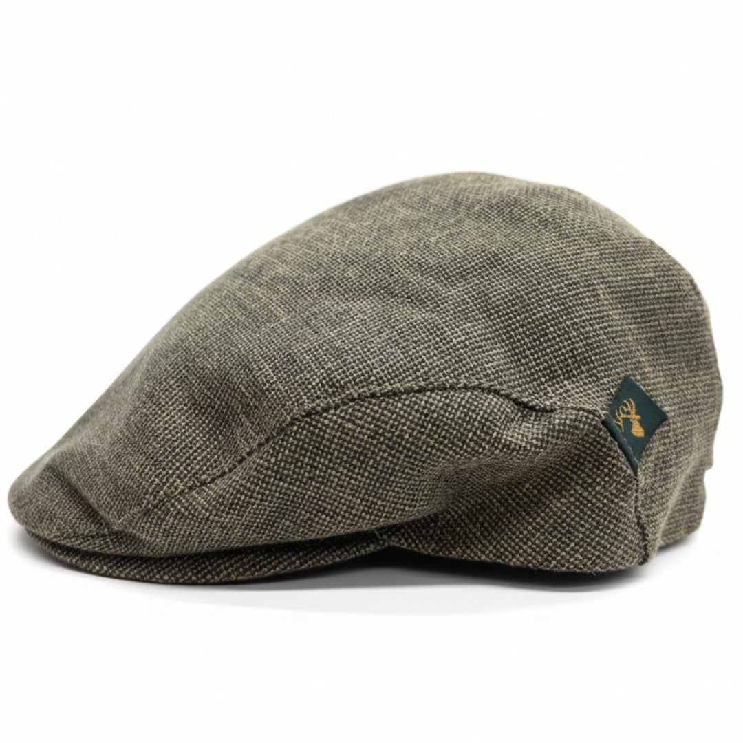 Mucros Trinity Linen Hat  Khaki/Green