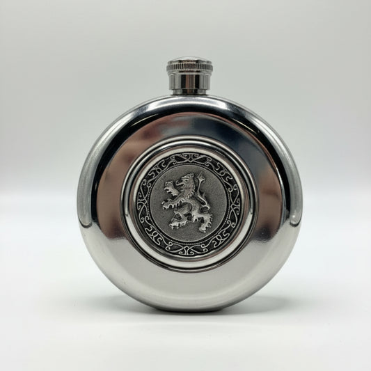 Mullingar | Hip Flask - Lion Rampant 5oz.