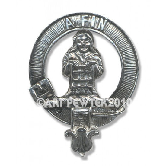 Art Pewter | Clan Cap Badge