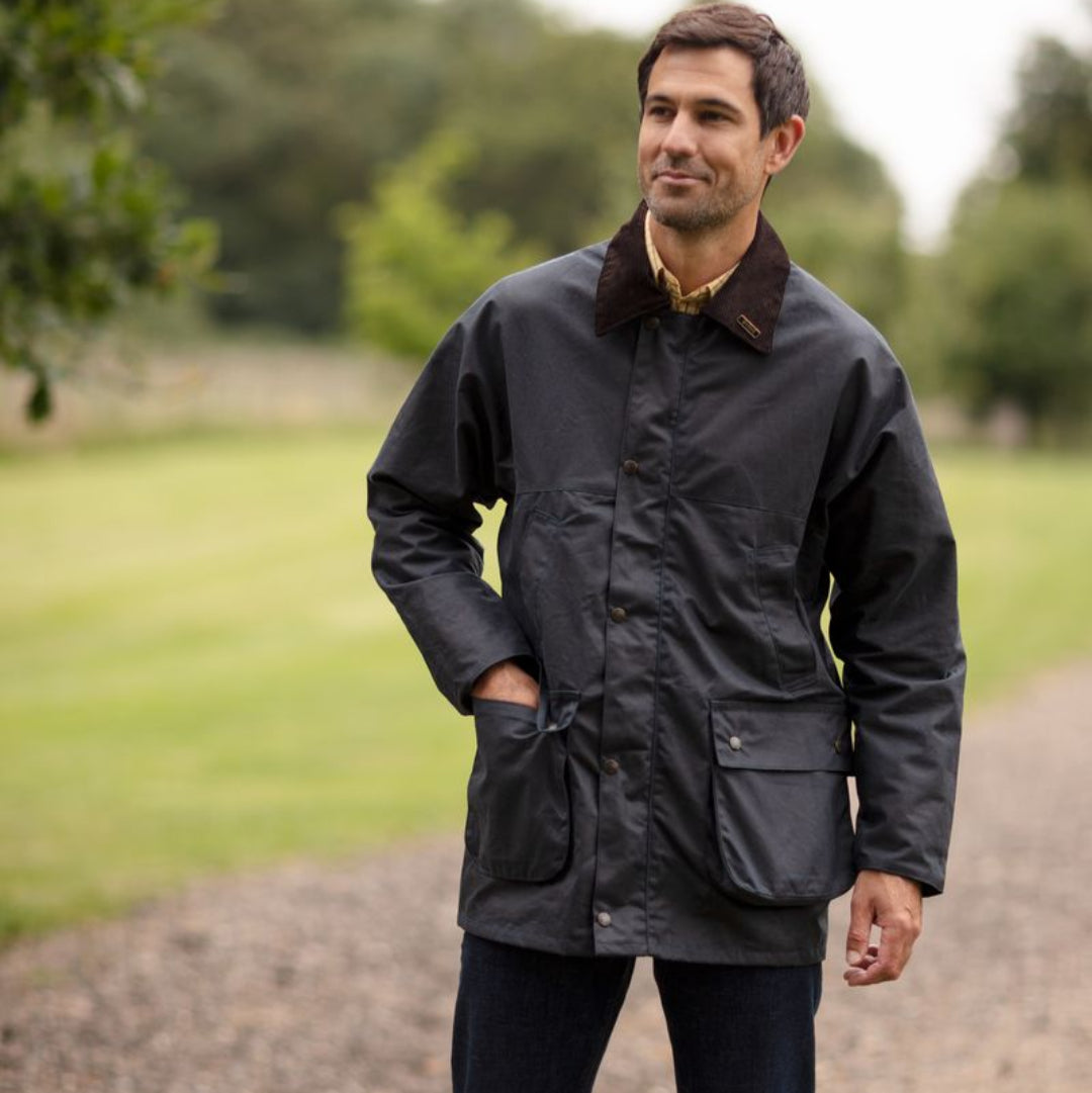 Oxford Blue | Countryman Waxed Cotton Jacket
