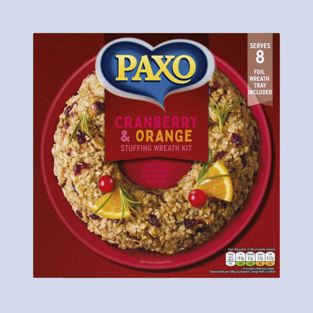 Paxo | Cranberry & Orange Stuffing Wreath 150g