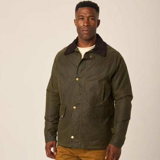 Peregrine | Cooper Waxed-cotton Jacket - Olive