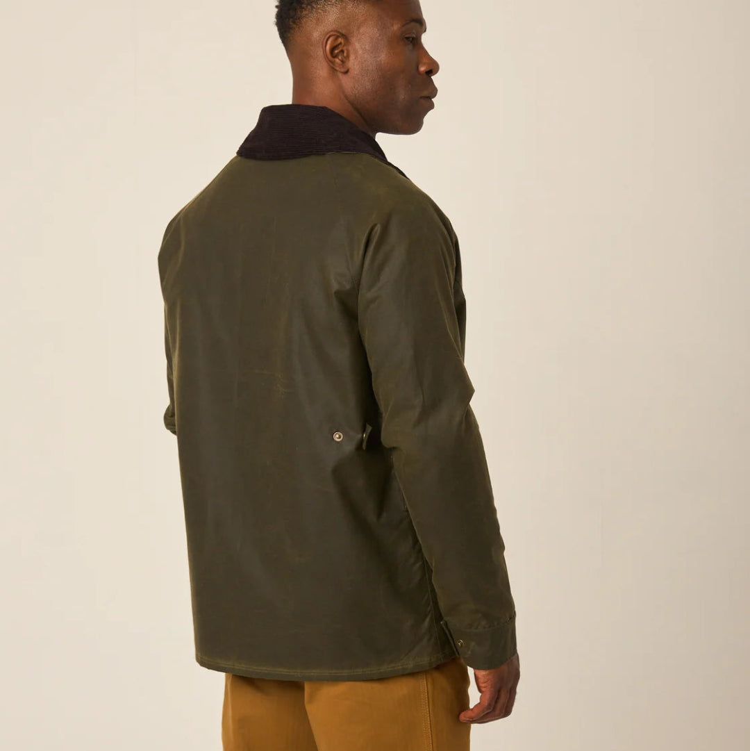 Peregrine | Cooper Waxed-cotton Jacket - Olive