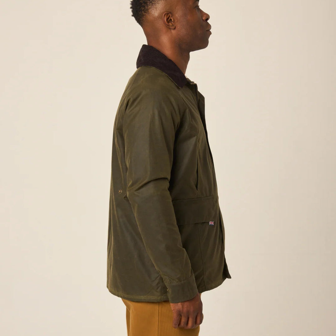 Peregrine | Cooper Waxed-cotton Jacket - Olive