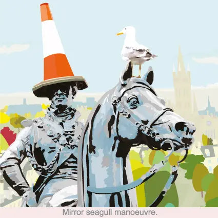 Periodic Society Duke of Wellington Greeting Card funny