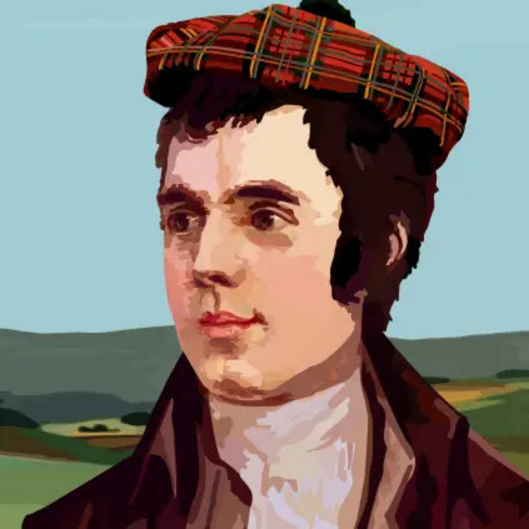 Periodic Society Robert Burns Greeting Card