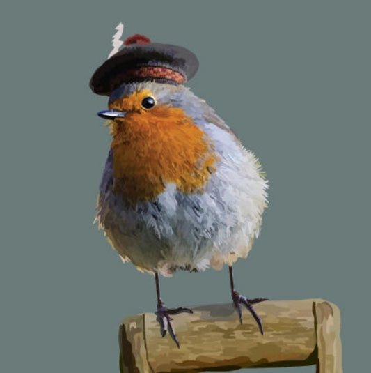 Periodic Society Robin Greeting Card