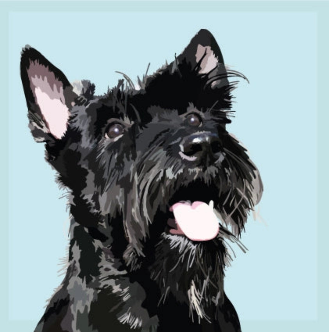 Periodic Society Scottie Greeting Card