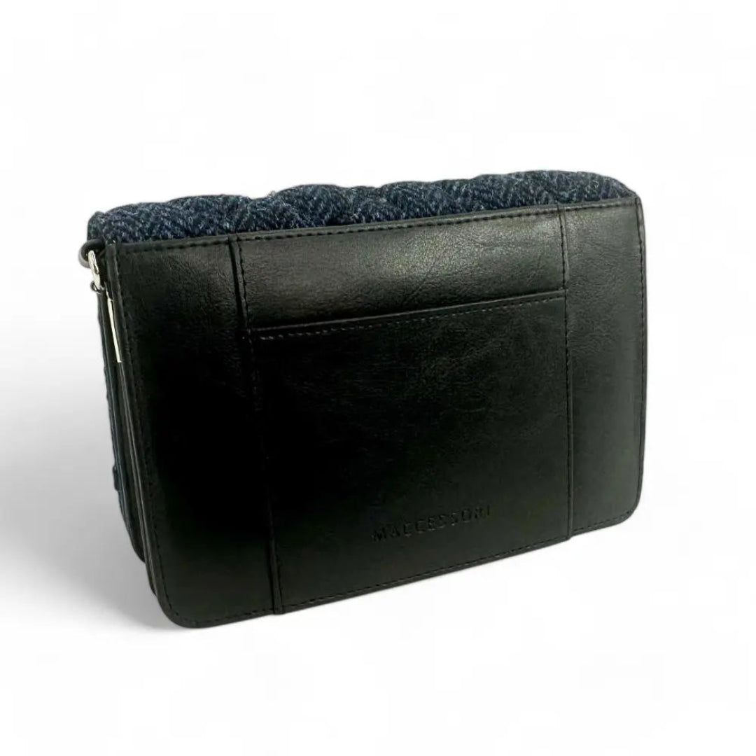 Harris Tweed | Quilt Shoulder Bag | Blue