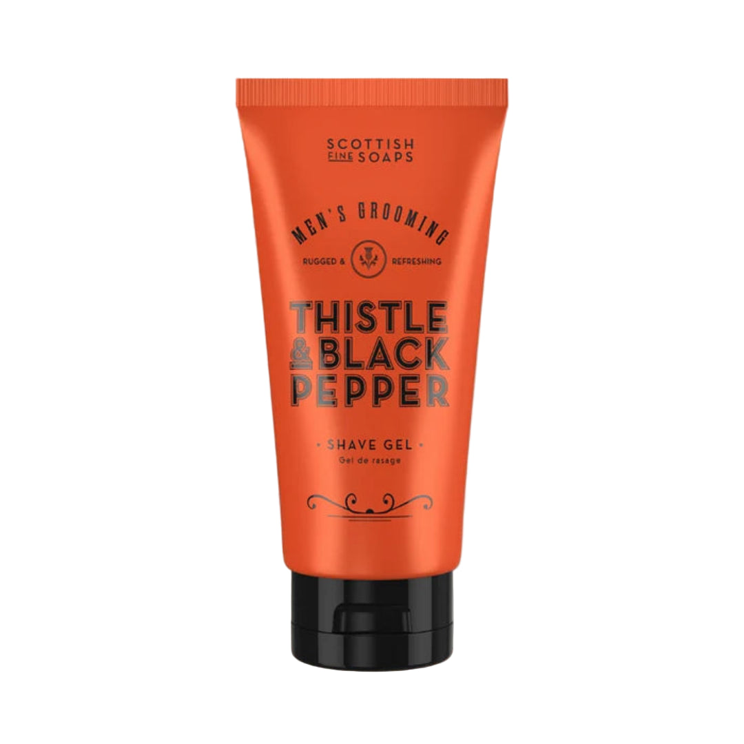 Scottish Fine Soaps | Thistle & Black Pepper Shave Gel - 150ml
