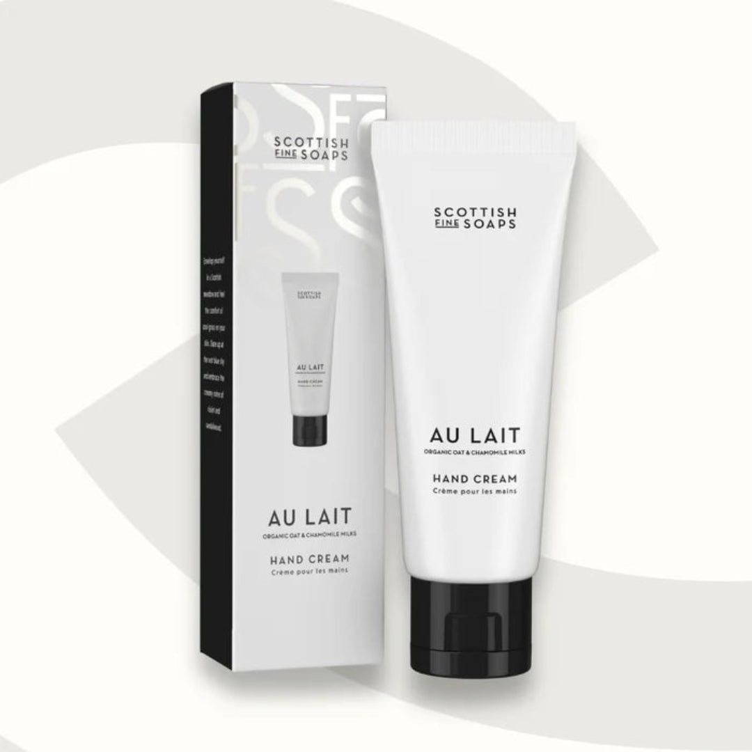 Scottish Fine Soaps | Au Lait Hand Cream in Carton