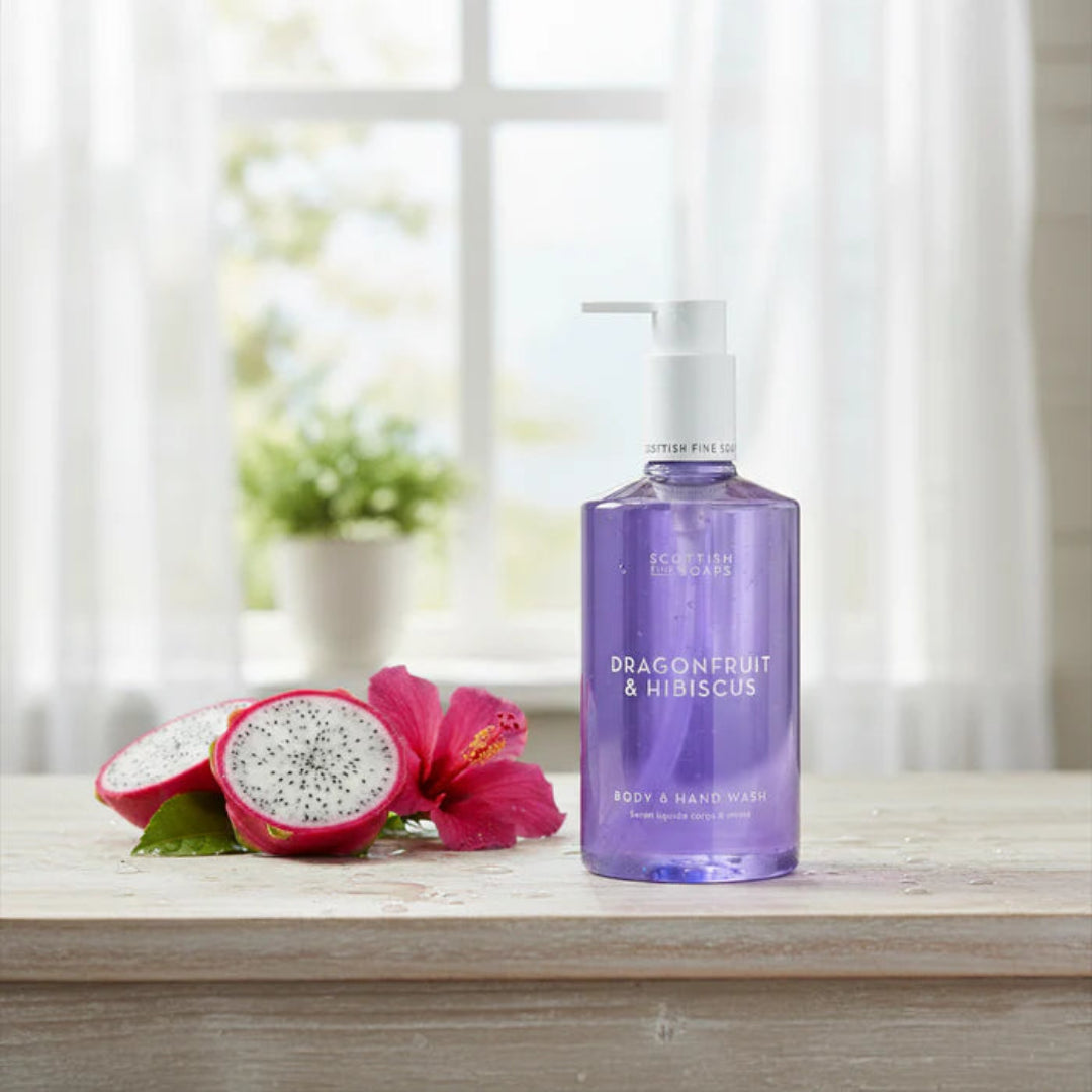 Scottish Fine Soaps | Dragonfruit & Hibiscus Body & Hand Wash