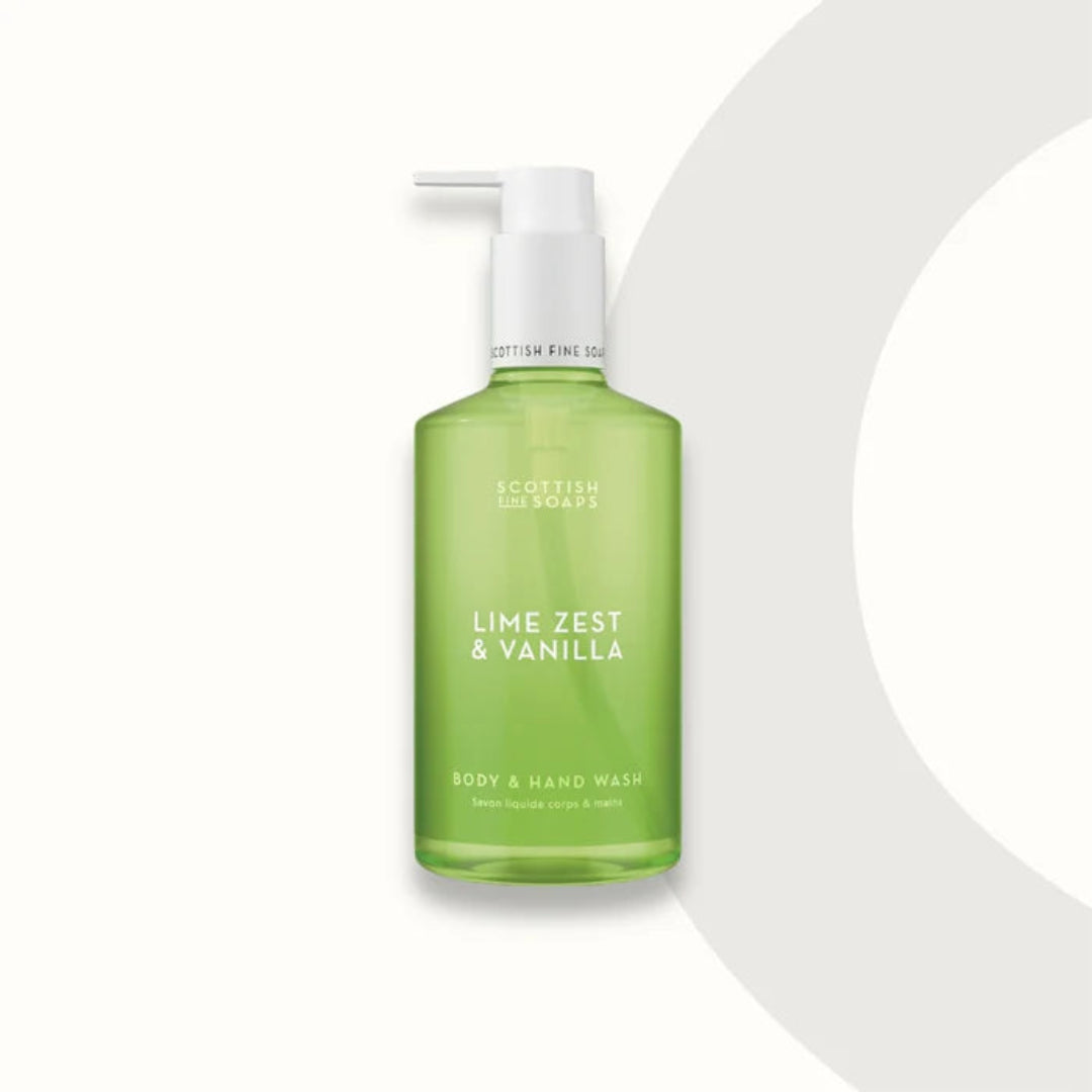 Scottish Fine Soaps | Lime Zest & Vanilla Body & Hand Wash