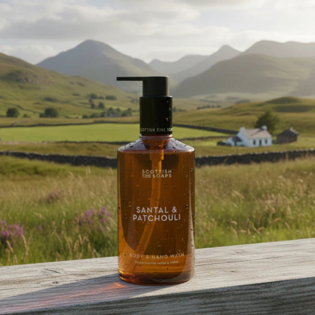 Scottish Fine Soaps | Santal & Patchouli Body & Hand Wash
